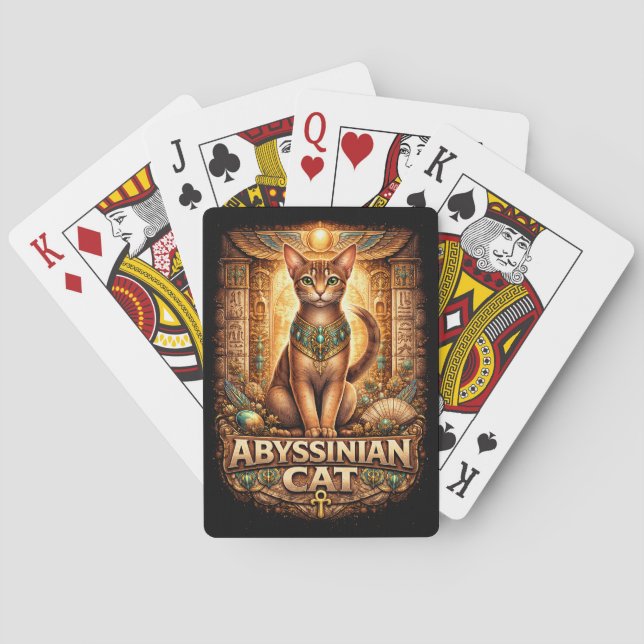 Vaktare av den gyllene Nilen Casinokort (Baksidan)