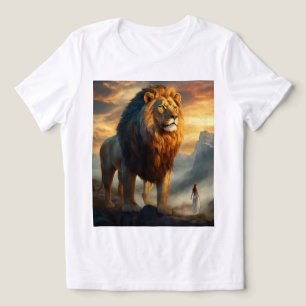 Vaktare av det gyllene riket – Majestätiskt Lejon T Shirt