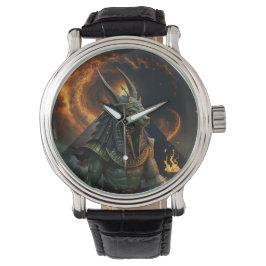 Väktare av efterlivet – Anubis.  Armbandsur
