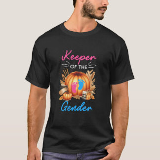 Vaktare Av Kön Höst Bebis Tillkännagivande Kön Avs T Shirt