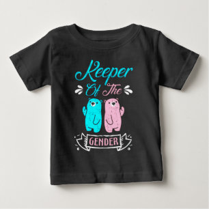 Vaktare av Kön Rosa och Blå Teddybjörn T Shirt