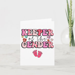 Vaktare Av Köns Valentine Dag Köns Upptäckt B Kort