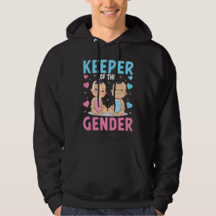 Vaktare av könsbarnsfest Könsutlysning Anno Hoodie