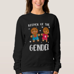 Vaktare Av Könsuppenbarelse Bebisdusch Gingerbrea T Shirt