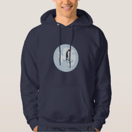 Väktare av Sydpolen Antarktis Flagga Hoodie