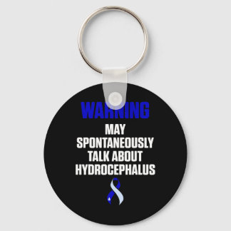 Vaktare för hydrocephalus Survivor Warning Awarene Nyckelring