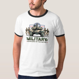 Vaktaren av Nation | Men Ringer T Shirt