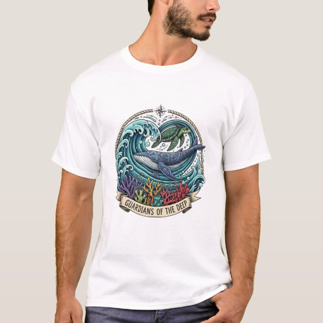 VÄKTARNA AV DJUPET T SHIRT (Framsida)