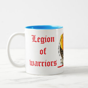 Väktarnas legion Två-Tonad mugg