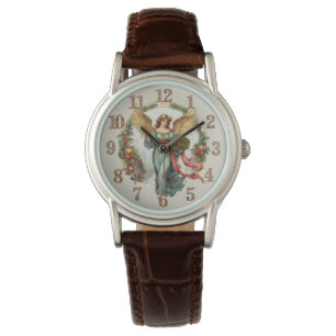 Vaktbevakning av julglaset Guardian Angel Watch Armbandsur
