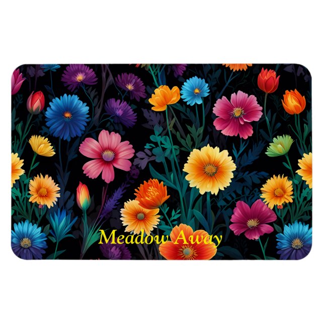 Vaktblommornas ängsskugga magnet (Horisontell)