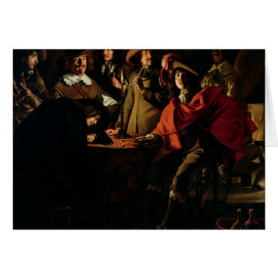Vakterna som röker, 1643 hälsningskort