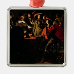 Vakterna som röker, 1643 julgransprydnad metall