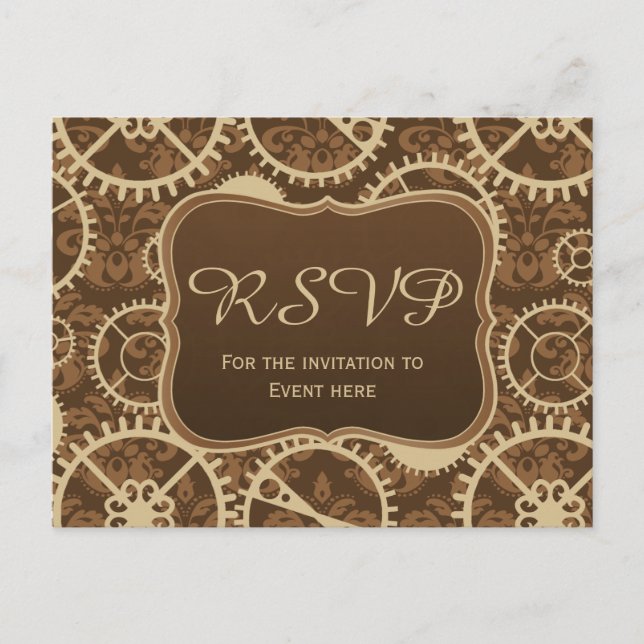 Vakthållare för Steampunk och OSA kort för damm (Framsida)