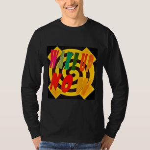VAKTIVERA NU STANDARDKONSTRUKTION MED RÖD SVART FÄ T SHIRT