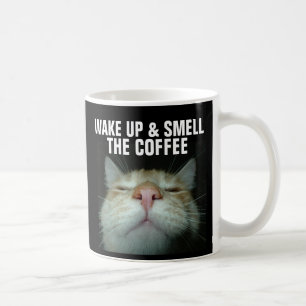 VAKTIVERA OCH SMELL KAFET, GINGER CAT COFFEE MUGG