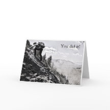 Vaktkort - klättring, du gjorde det!