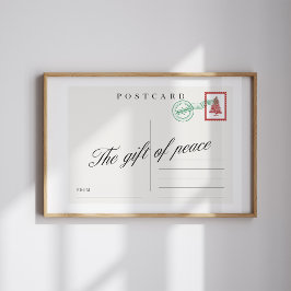 Vaktkortet för fredens jul Poster