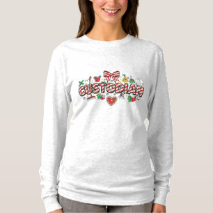 Vaktmästare jul långärmad t shirt