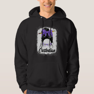 Vaktmästare Rufsigt Uppstoppad Frisyr Första Skold Hoodie