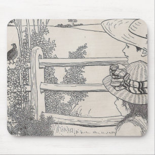 Vaktning för en järnväg musmatta