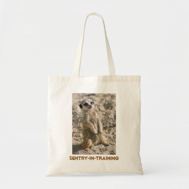 Vaktpost-i-Utbildning hänger lös Tygkasse (Framsidan)