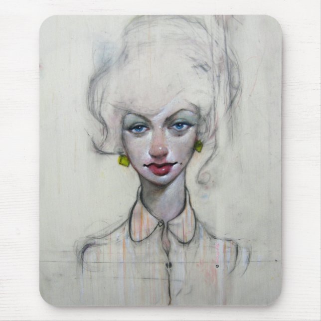 "Vaktpost" Mousepad Musmatta (Framsidan)