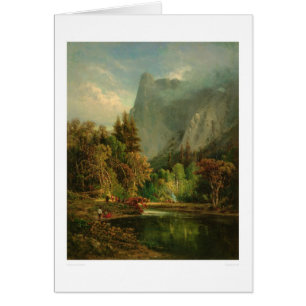 Vaktpoststen, Yosemite, Kalifornien (0797A) Hälsningskort