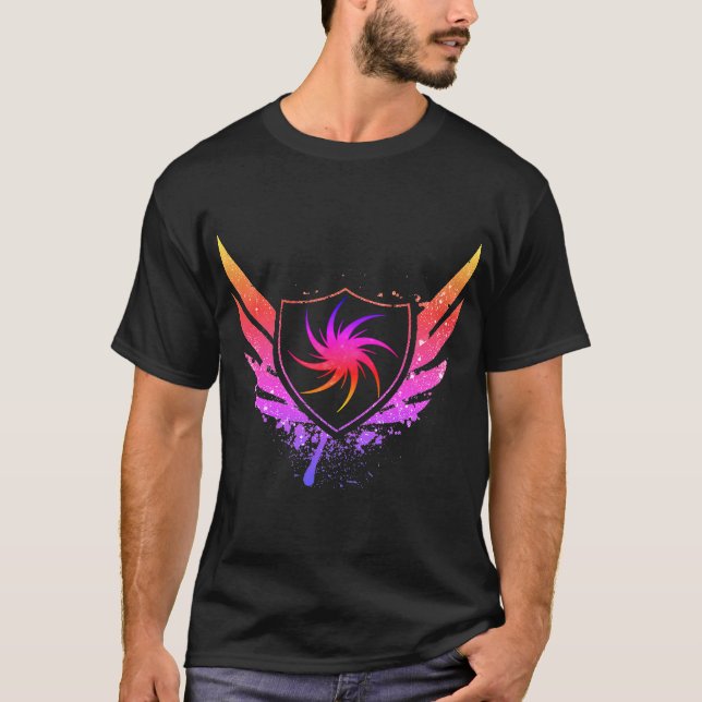 Vakuo T-Shirt [Void Guardian Fire] (Framsida)