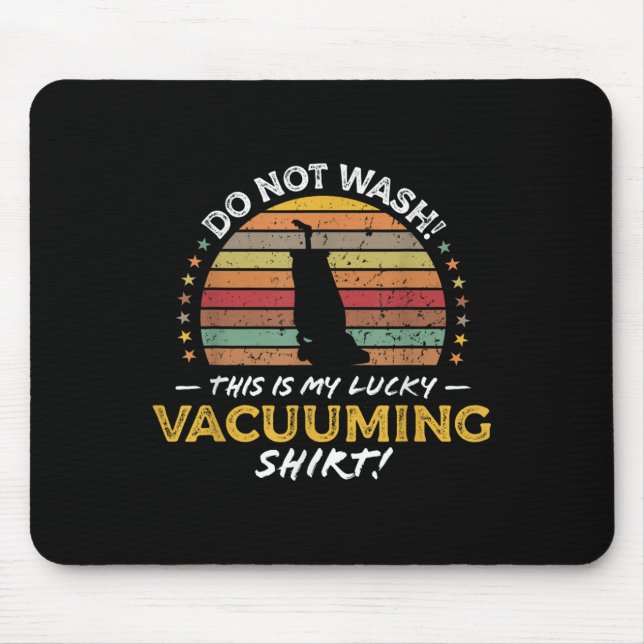 Vakuumning Funny Carpet Vacuum Quote Retro Leksak  Musmatta (Framsidan)