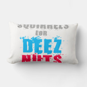 Val 2016 - ekorrar för Deez Nöt Lumbarkudde