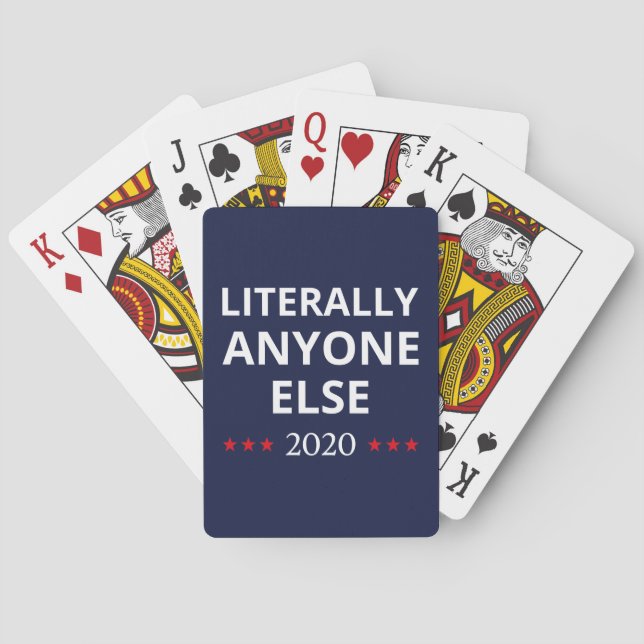 Val 2020, anti-trump - Alla andra Casinokort (Baksidan)
