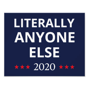 Val 2020, anti-trump - Alla andra Fototryck