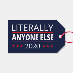 Val 2020, anti-trump - Alla andra - III Presentetikett