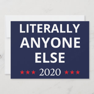 Val 2020, anti-trump - Alla andra Inbjudningar