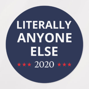 Val 2020, anti-trump - Alla andra Klistermärke