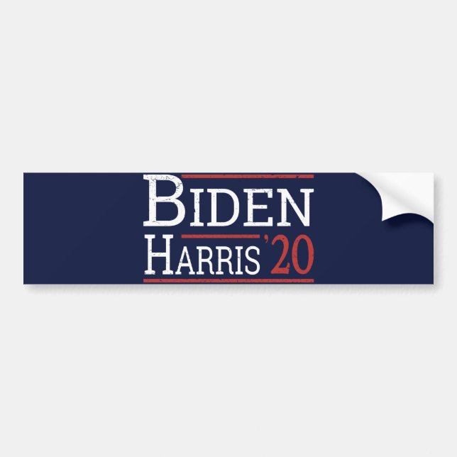 Val 2020 - Biden Harris I Bildekal (Framsidan)