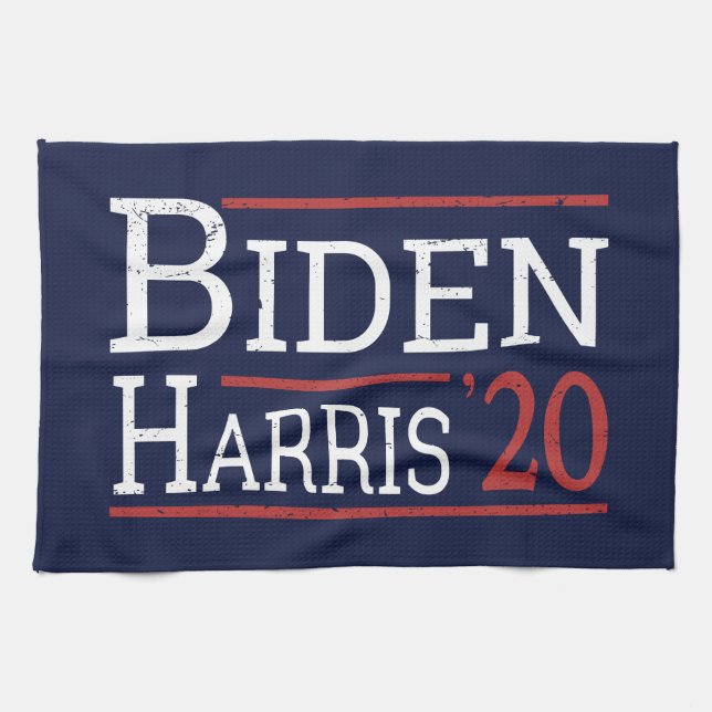 Val 2020 - Biden Harris I Kökshandduk (Horisontell)