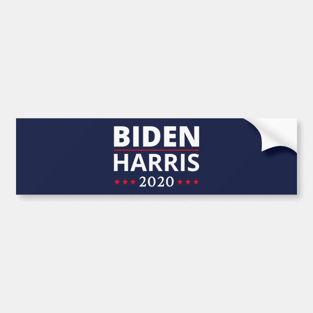Val 2020 - Biden Harris II Bildekal (Framsidan)