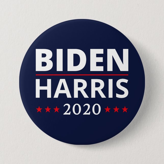 Val 2020 - Biden Harris II Knapp (Framsida)