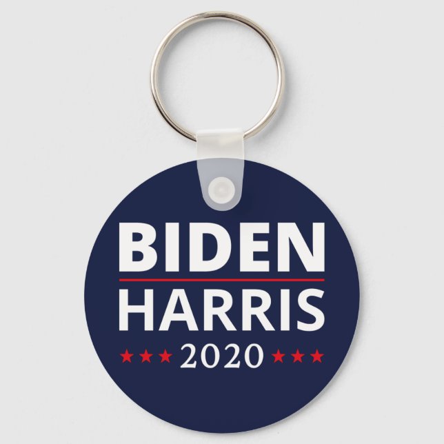 Val 2020 - Biden Harris II Nyckelring (Framsida)