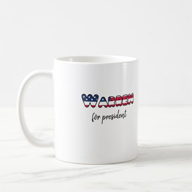 Val 2020 Warren till talman Kaffemugg (Vänster)