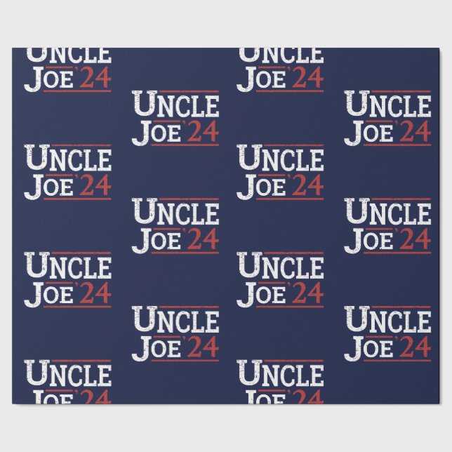 Val 2024 - Farbror Joe I Presentpapper (Seam)