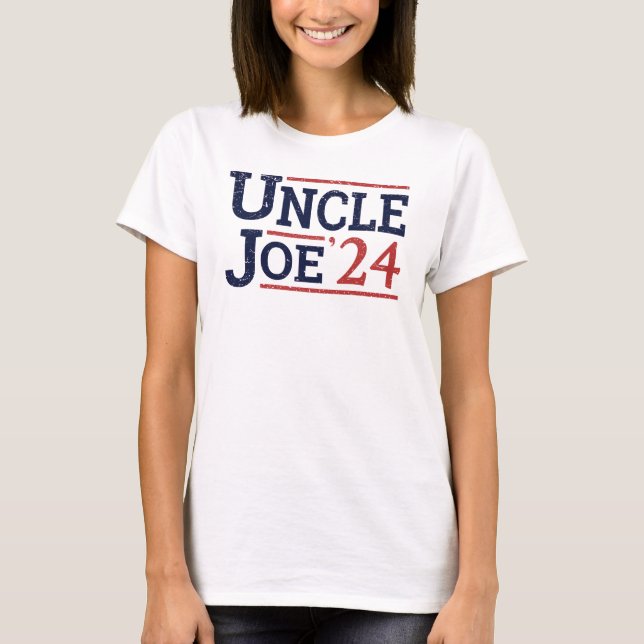 Val 2024 - Farbror Joe I T Shirt (Framsida)