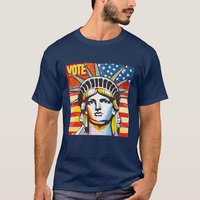 Val 2024 Liberty T-Shirt (Framsida)