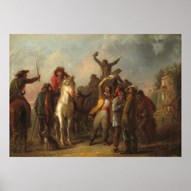 Val - Alfred Jacob Miller Fine Art Poster (Framsidan)