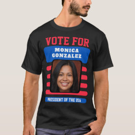 Val anpassningsbar Kampanj T Shirt
