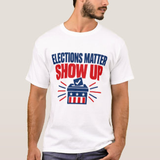 Val är Viktiga Missa Inte Politisk T Shirt