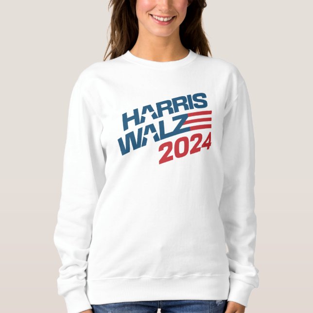 Val av Harris Walz 2024 T Shirt (Framsida)