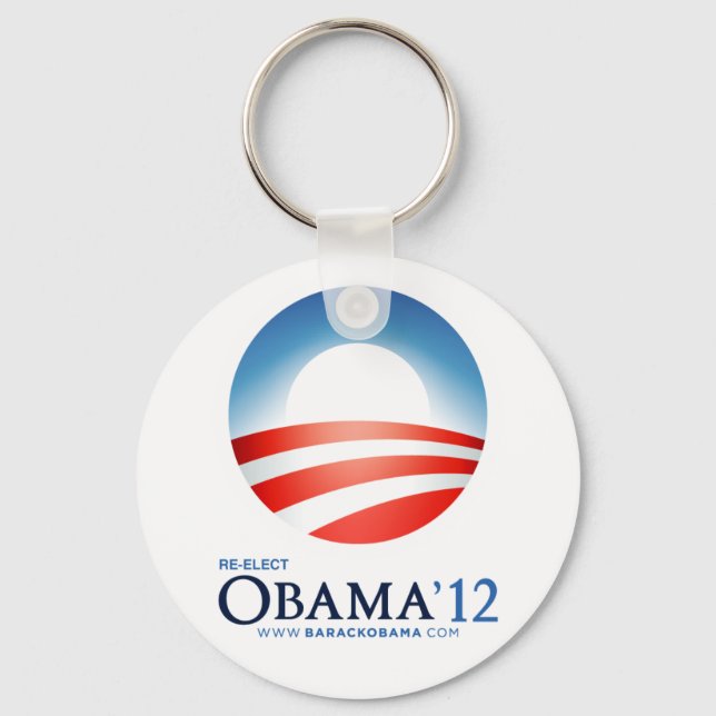 Val av Obama 2012 Nyckelring (Framsida)